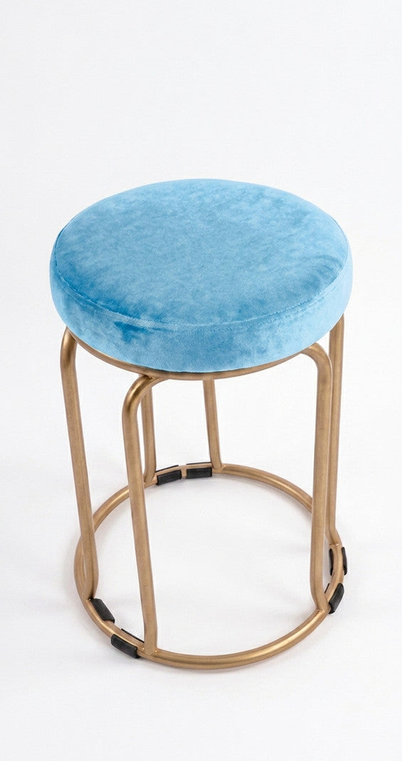 The Merchant Store Industrial Style Metal Bar Stool with Backrest