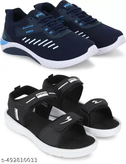 Trending Sandal Men's Casual Sport Shoes - Combo Pack of 2