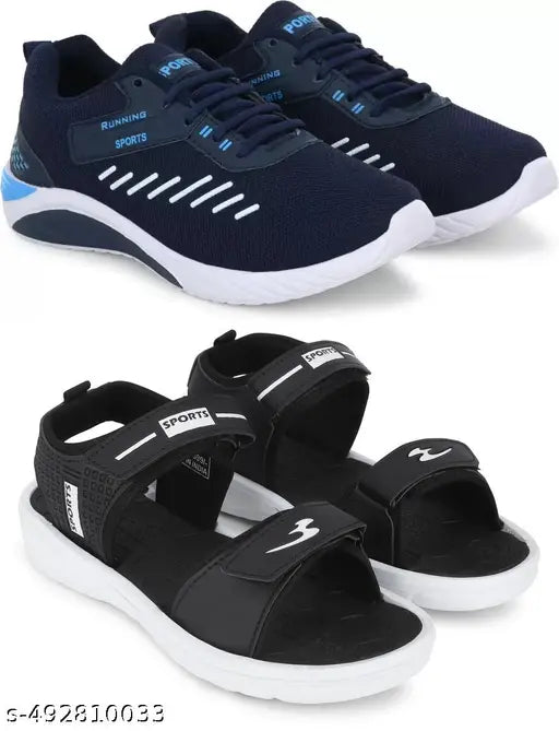 Trending Sandal Men's Casual Sport Shoes - Combo Pack of 2