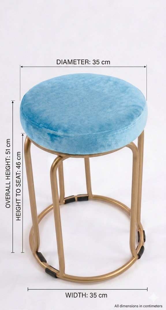 The Merchant Store Industrial Style Metal Bar Stool with Backrest