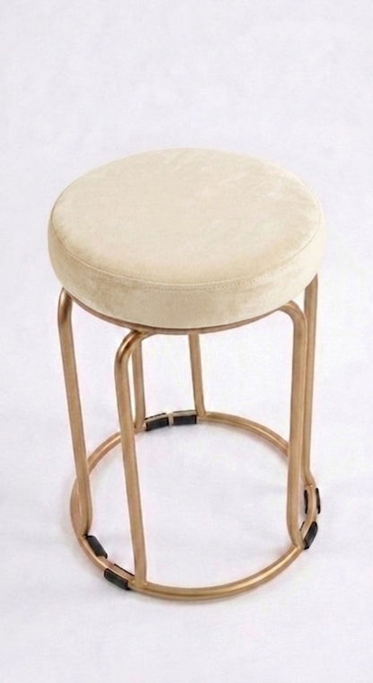 The Merchant Store Industrial Style Metal Bar Stool with Backrest