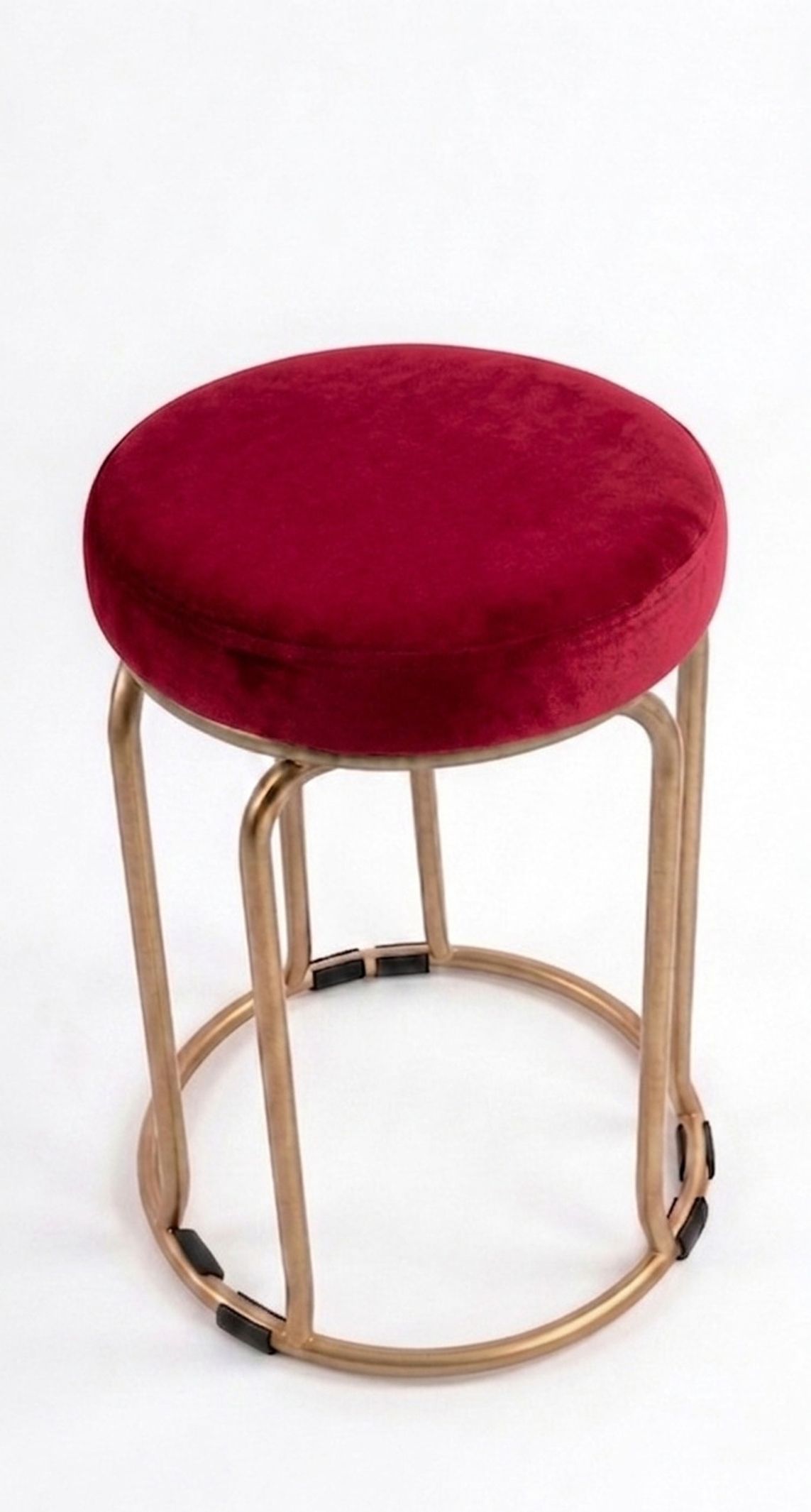 The Merchant Store Industrial Style Metal Bar Stool with Backrest
