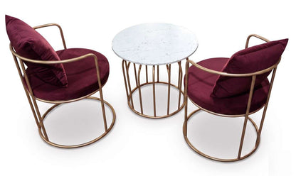 The Merchant Store Table and Chair sets for balcony,indoor Metal Outdoor Chair