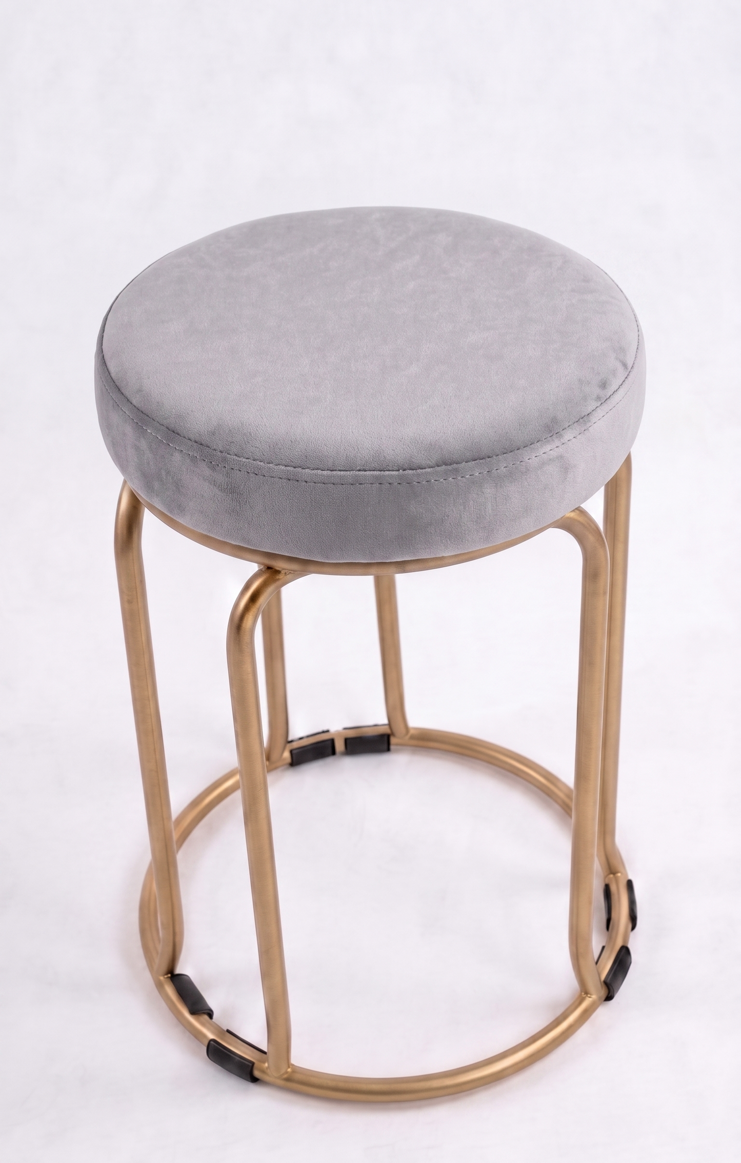 The Merchant Store Industrial Style Metal Stool for dressing table,lobby,restaurant,cafeteria and living room