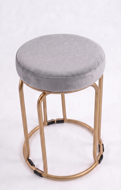 The Merchant Store Industrial Style Metal Stool for dressing table,lobby,restaurant,cafeteria and living room