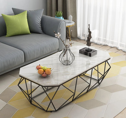 The Merchant Nordic Modern Minimalist Style Golden Coffee Table