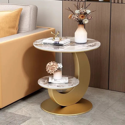 European Style Modern White Gloss Coffee Table Luxury with Top Grade Home Furniture for Living Room