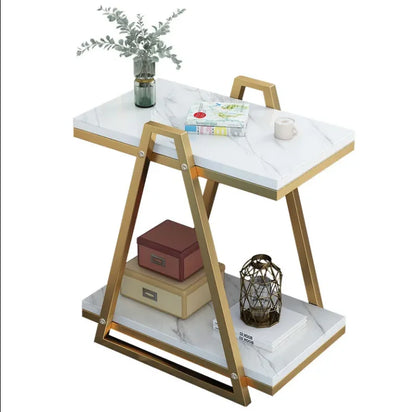 Side Table Movable Small Coffee Table Simple Modern Living Room Sofa Side Cabinet Creative Side Table