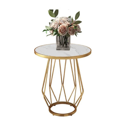 Coffee Table Gold Book Bed Bedside Small Sofa Accent Side Set Gold Living Room Furniture Modern Luxury Marble Coffee End Table