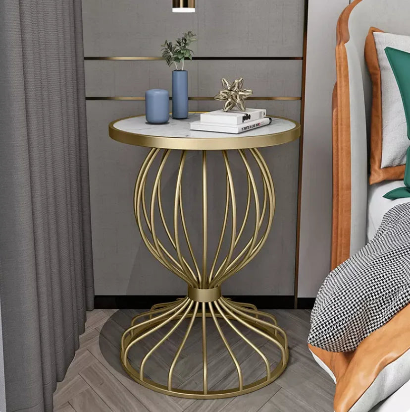 Nordic Side Glass Table