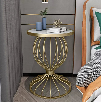 Nordic Side Glass Table
