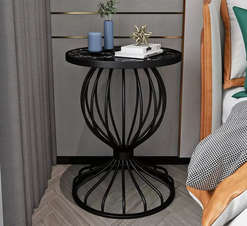Nordic Side Glass Table