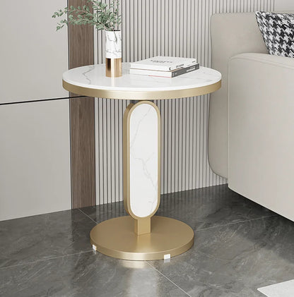 Modern Luxury Round Glass Top Coffee Table
