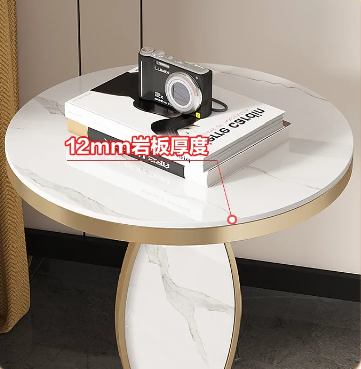 Side Table Sofa Nordic Accent Tea End Furniture Luxury Gold Modern Bed Marble Coffee Side Table for Living Room Bedroom