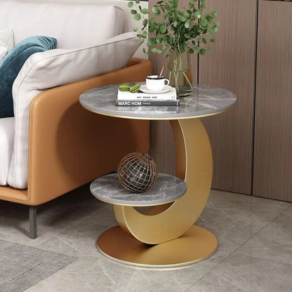 European Style Modern White Gloss Coffee Table Luxury with Top Grade Home Furniture for Living Room