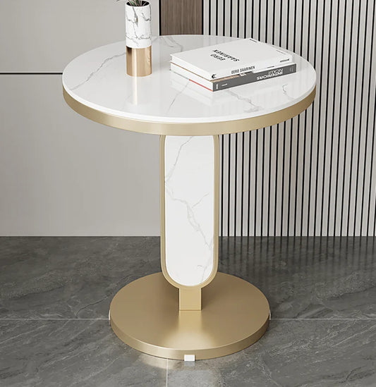 Modern Luxury Round Glass Top Coffee Table