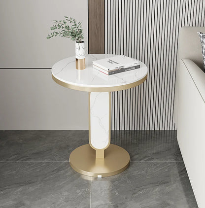 Modern Luxury Round Glass Top Coffee Table