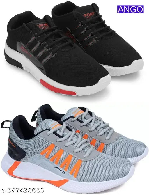 Sports Shoes For Men Pack of 2