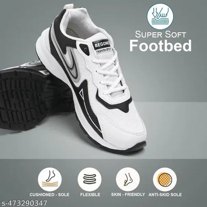 Stylish White Shoe for Men & Boys, Running Shoe, Shoe for Men, Casual Shooe