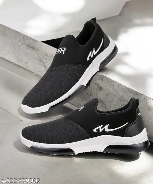 FK-MEXICO Black Trending Sports Sneakers Running Shoes For Men